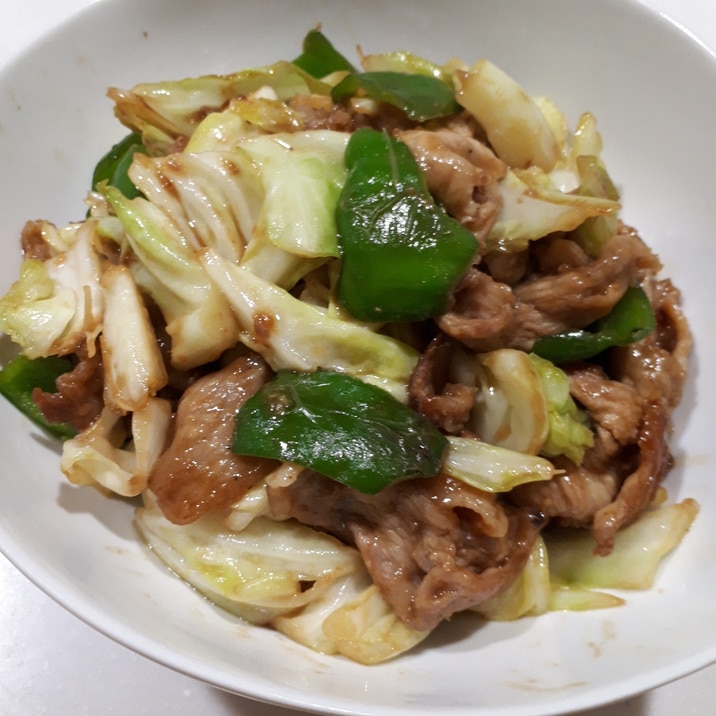 甜麺醤なし!ホイコーロー